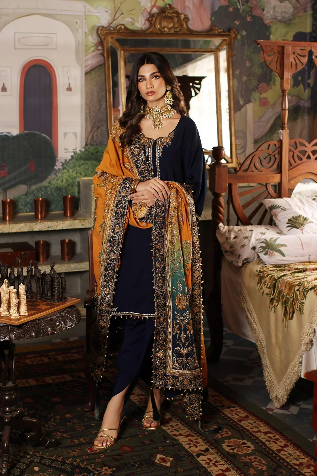 Mina Kashif | Meeral Formals 23 | MKF23-17 - Saira Saqlain