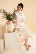 Qalamkar | Qlinekari Luxury Lawn | SQ-01 SARV - Saira Saqlain