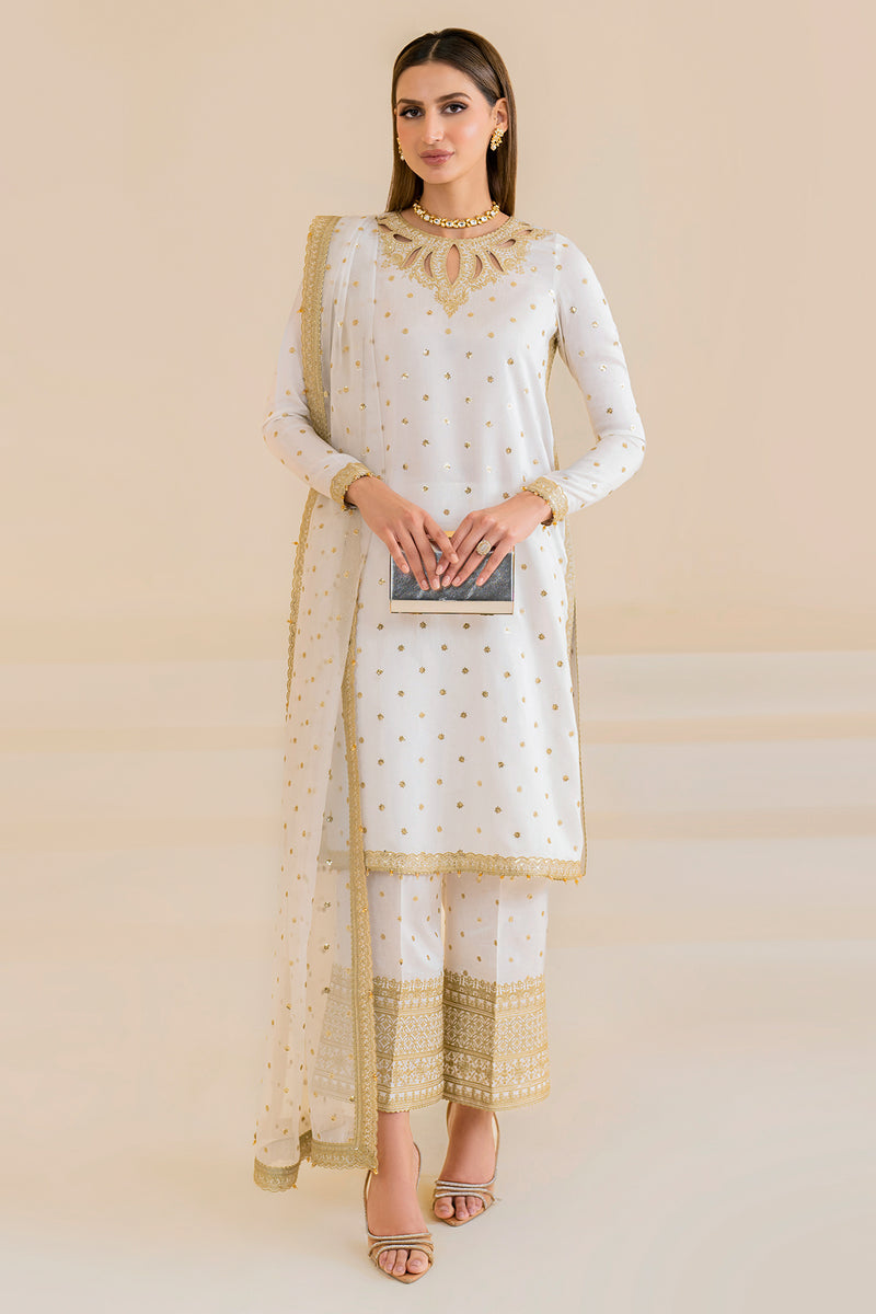 Jazmin | Formals Collection | Raw Silk UR-7020 - Saira Saqlain