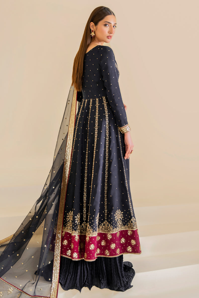 Jazmin | Formals Collection | Raw Silk UR-7019 - Saira Saqlain