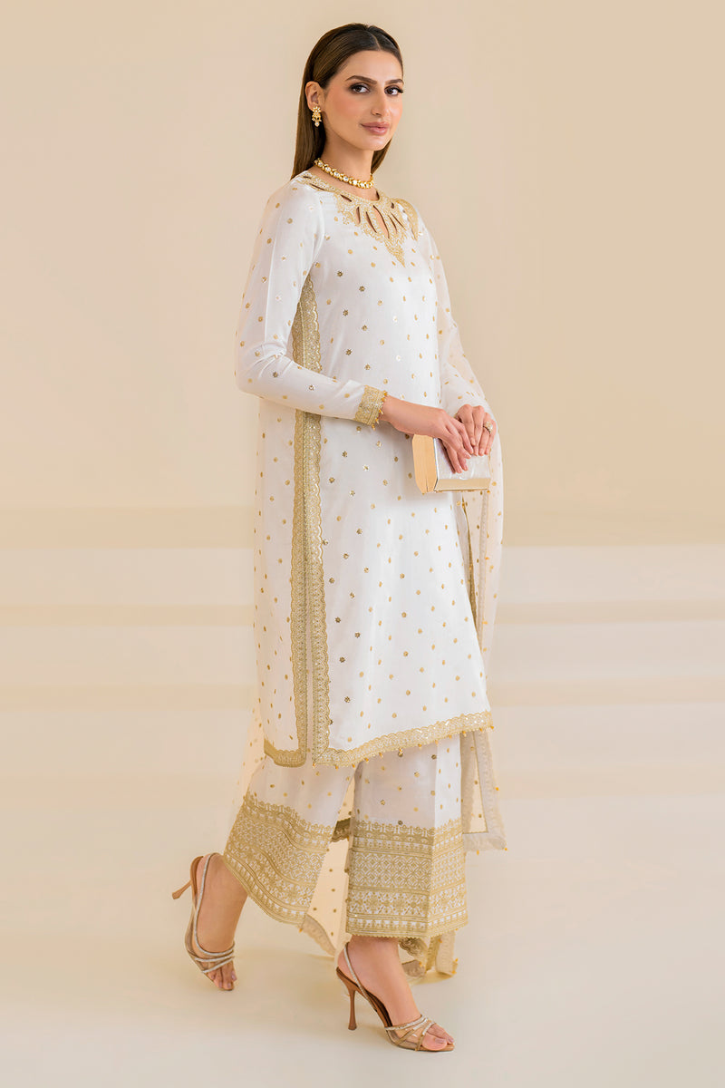 Jazmin | Formals Collection | Raw Silk UR-7020 - Saira Saqlain