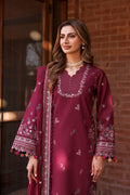 Farasha | Dastoor Embroidered Lawn SS24 | RUBY GLAM - Saira Saqlain