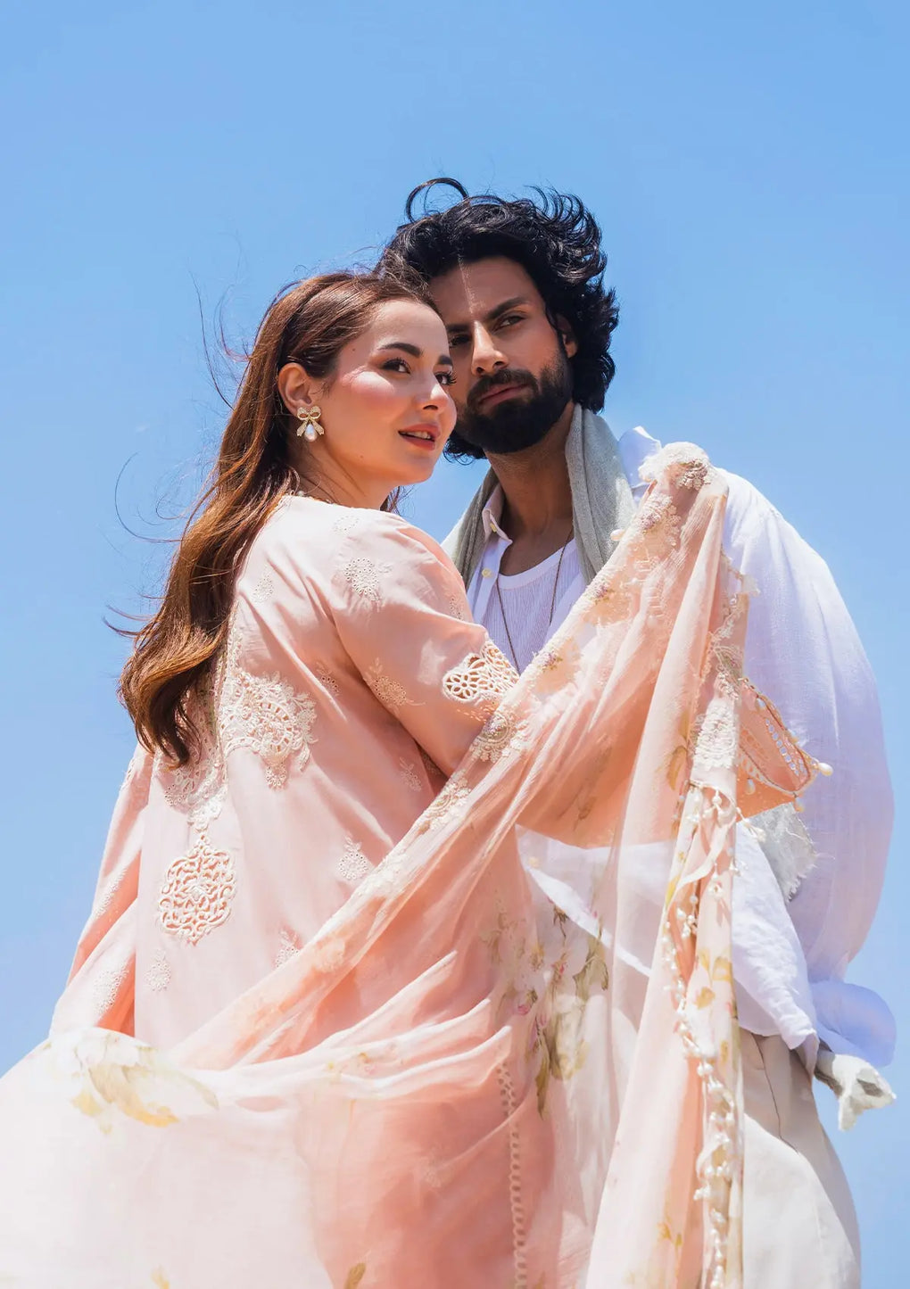 Elaf Premium | Hai Kuch Festive Lawn 24 | EHK-07 Pareesa - Saira Saqlain