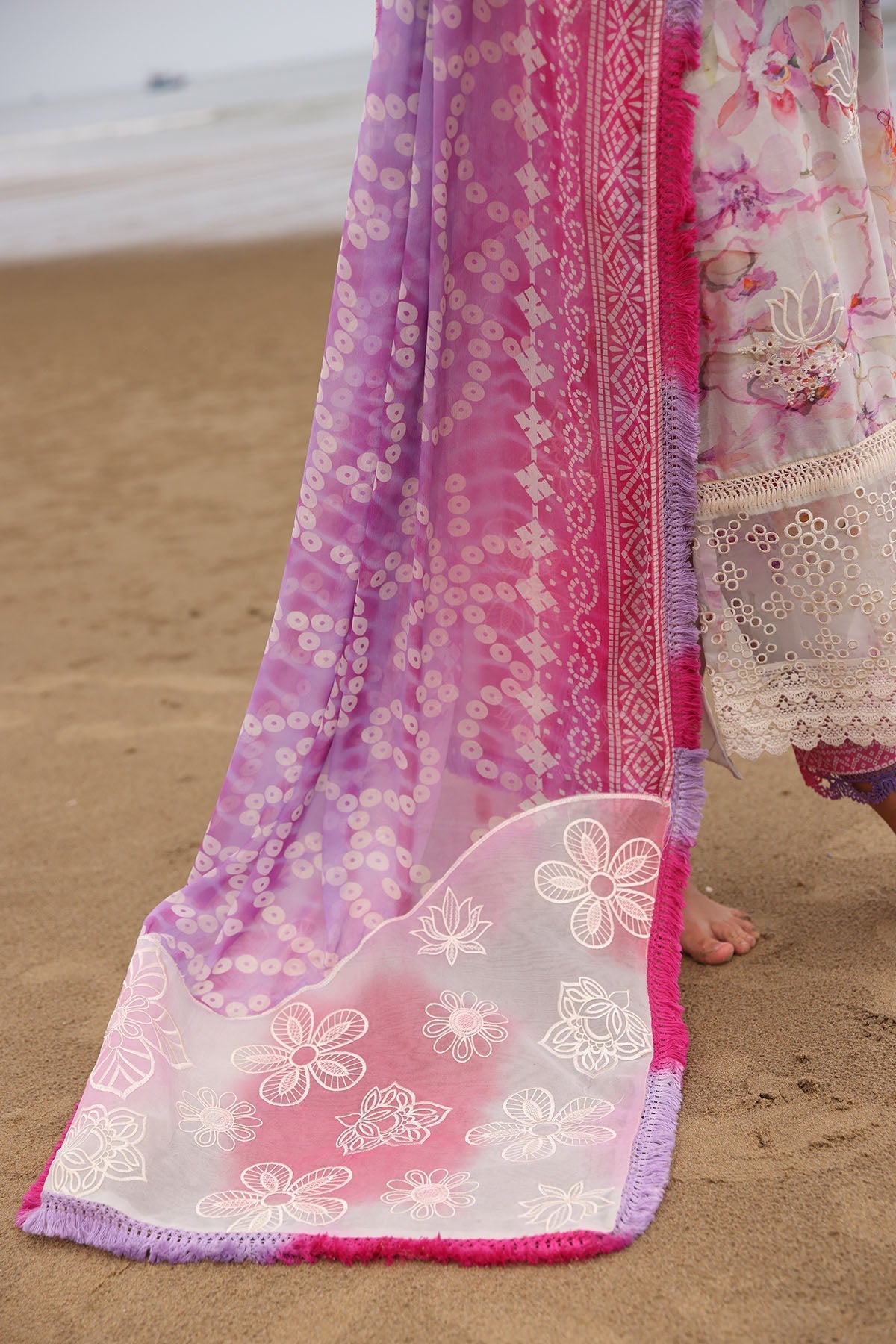Nureh | Gardenia Embroidered Lawn 25 | NSG-172 -   Ladies Clothes -  Saira Saqlain