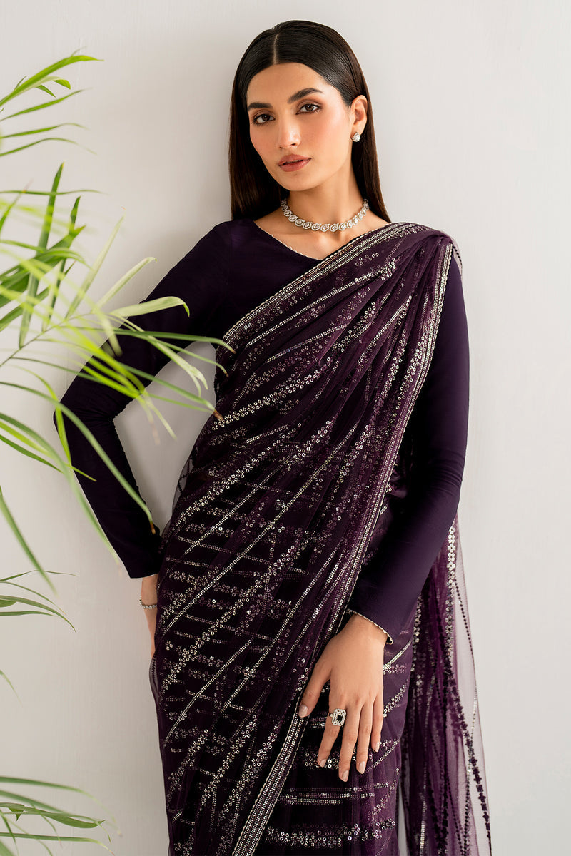 Jazmin | Formals Collection | Raw Silk UR-7026 - Saira Saqlain