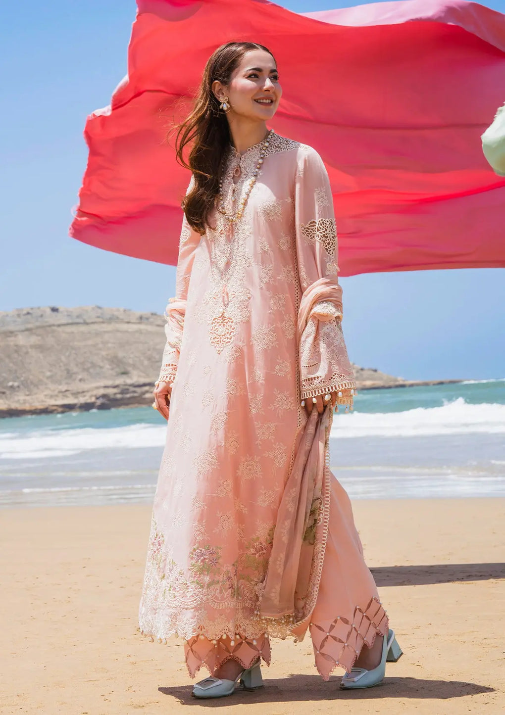 Elaf Premium | Hai Kuch Festive Lawn 24 | EHK-07 Pareesa - Saira Saqlain