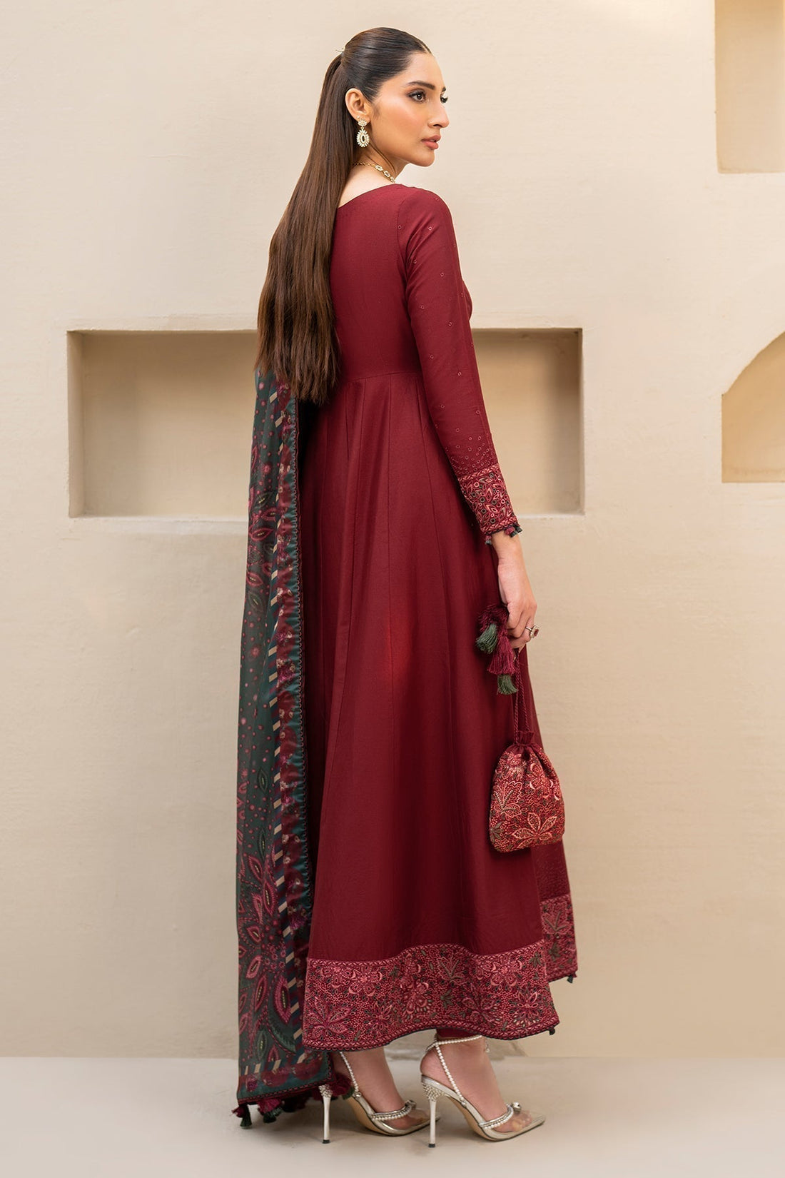 Jazmin | Irish Lawn SS 24 | D7 - Saira Saqlain