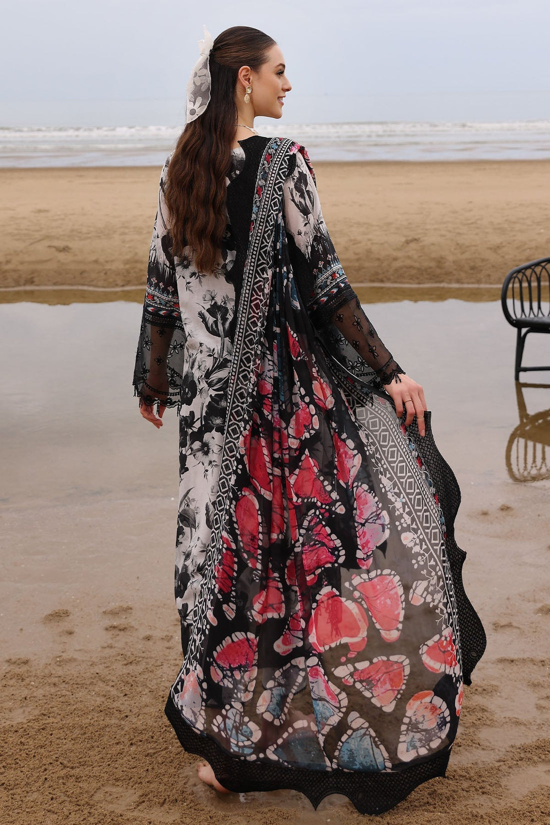 Nureh | Gardenia Embroidered Lawn 25 | NSG-175 -   Ladies Clothes -  Saira Saqlain