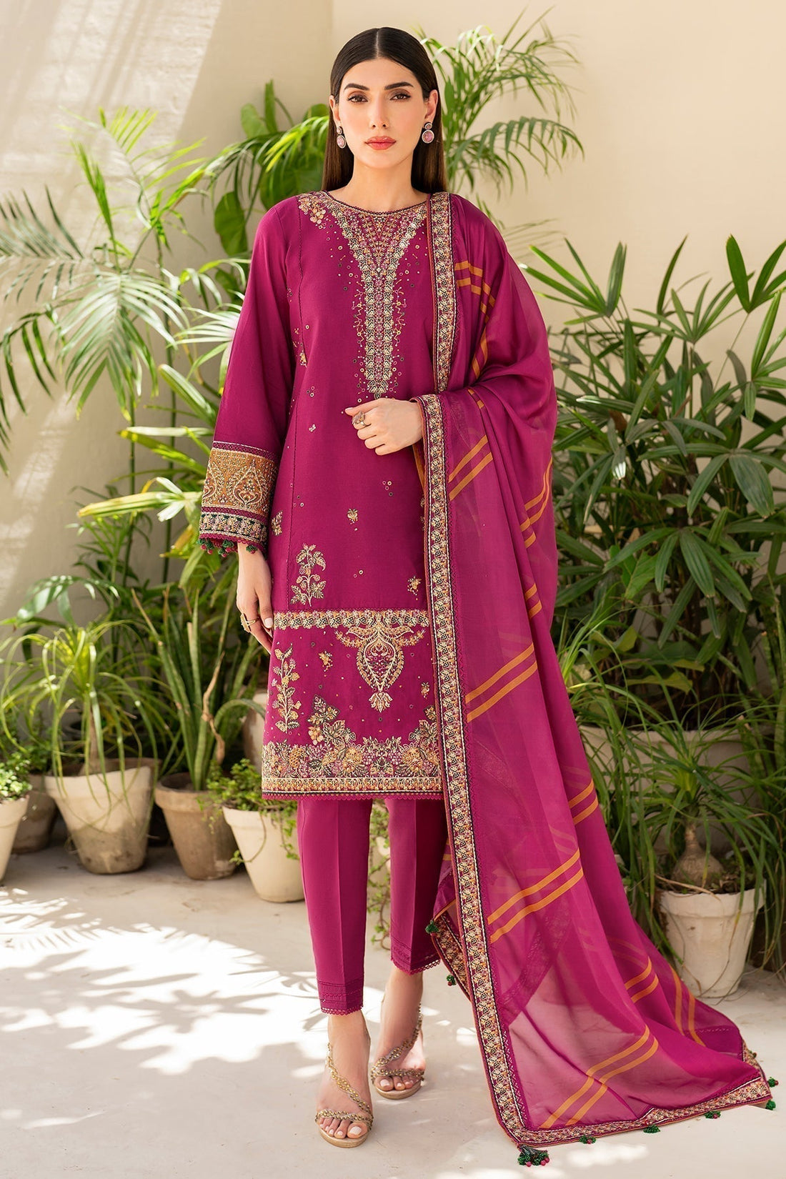 Jazmin | Irish Lawn SS 24 | D10 - Saira Saqlain