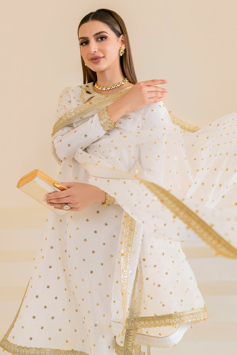 Jazmin | Formals Collection | Raw Silk UR-7020 - Saira Saqlain