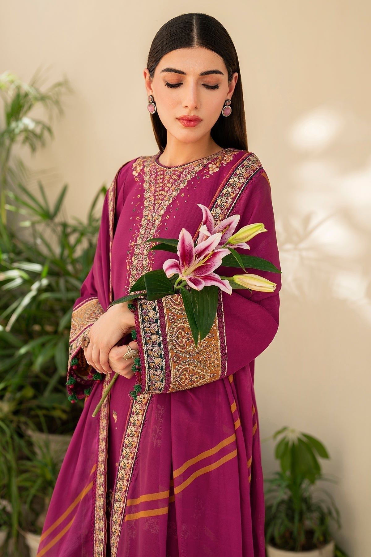 Jazmin | Irish Lawn SS 24 | D10 - Saira Saqlain