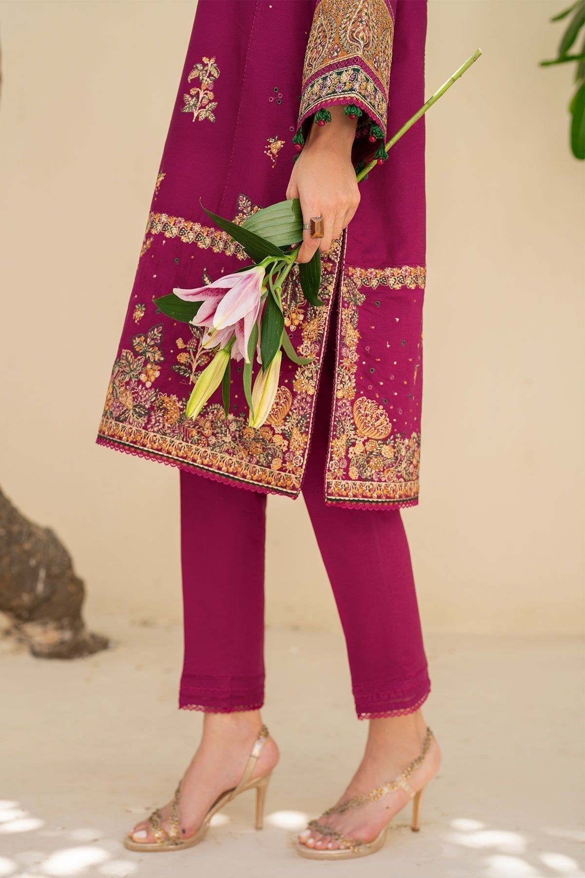 Jazmin | Irish Lawn SS 24 | D10 - Saira Saqlain
