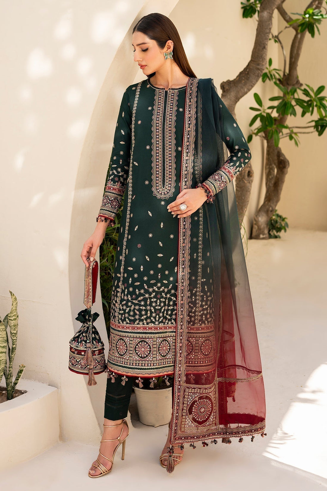 Jazmin | Irish Lawn SS 24 | D9 - Saira Saqlain