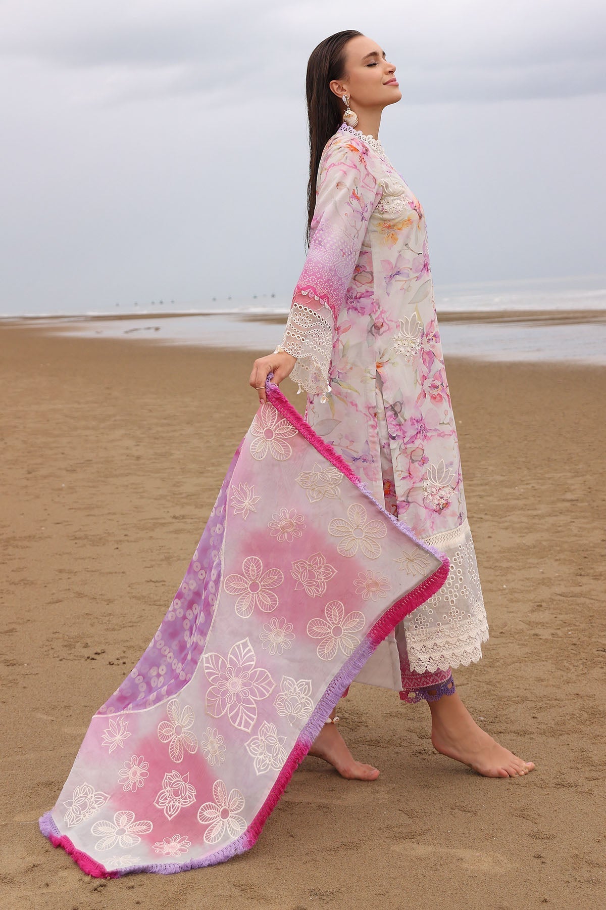 Nureh | Gardenia Embroidered Lawn 25 | NSG-172 -   Ladies Clothes -  Saira Saqlain