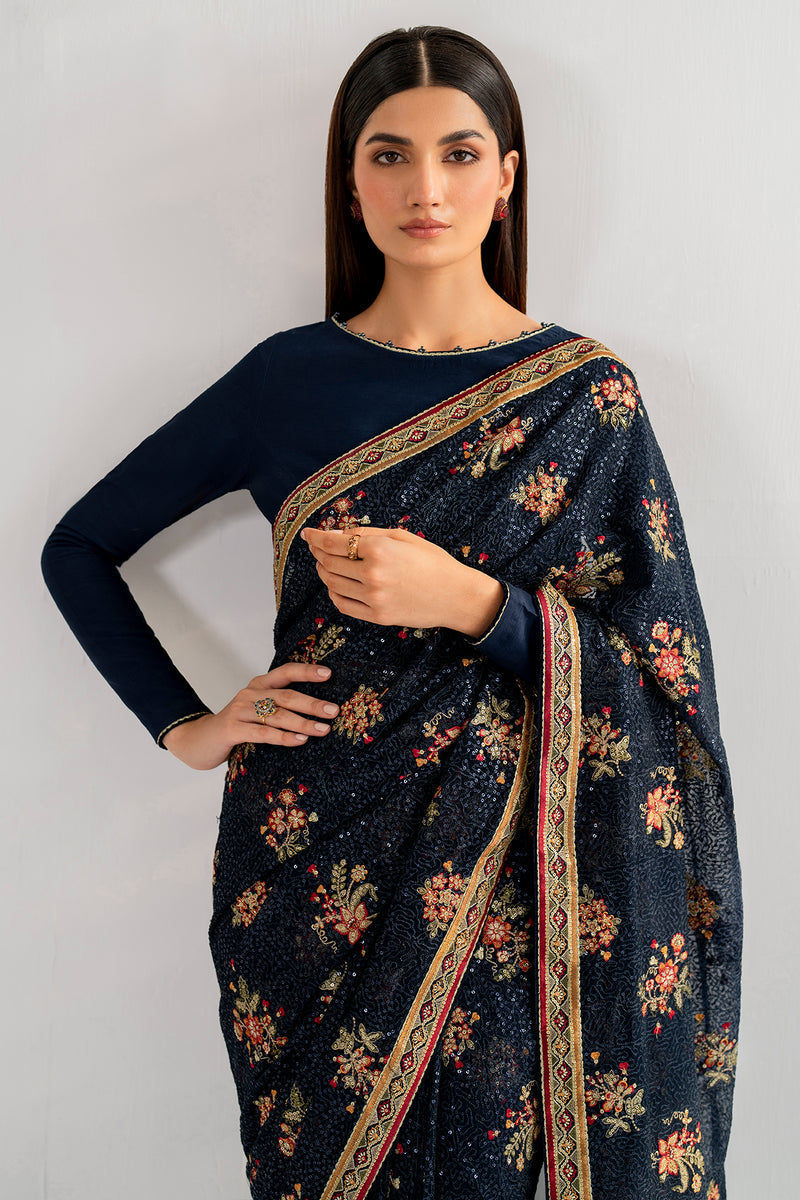 Jazmin | Formals Collection | Raw Silk UR-7025 - Saira Saqlain