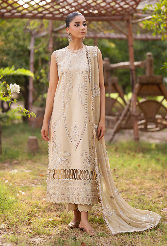 Humdum | Selin Lawn 25 |Selin - D08 -   Ladies Clothes -  Saira Saqlain