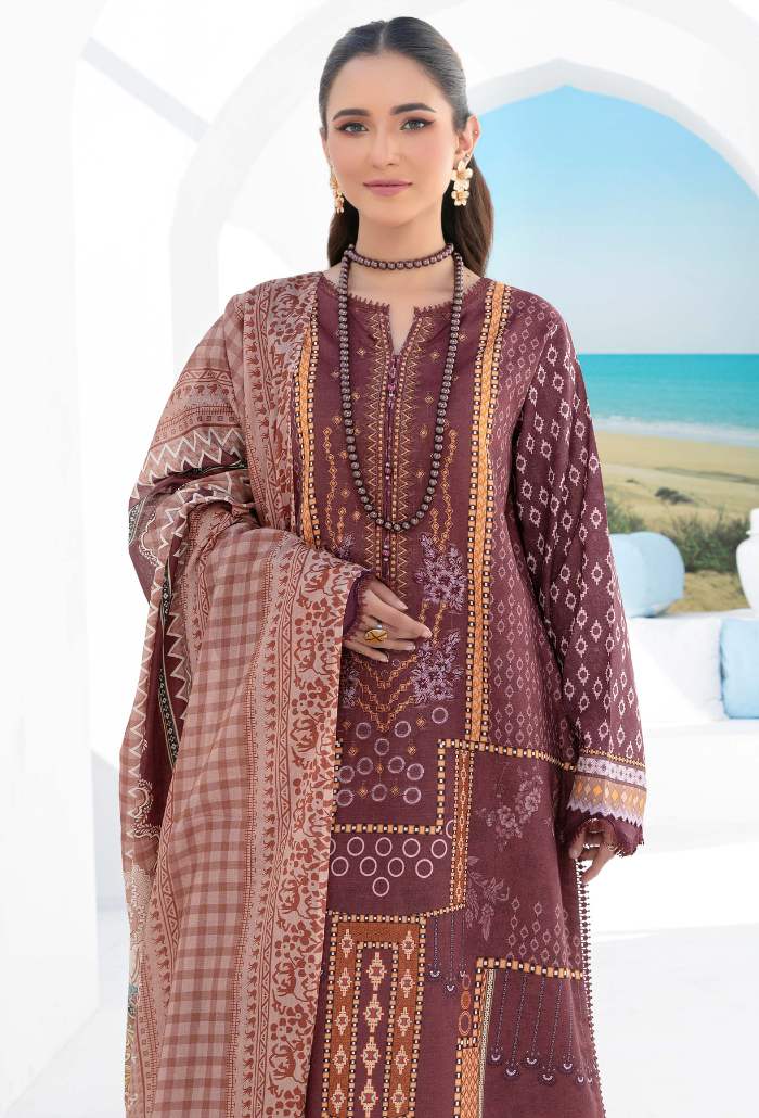 Humdum | Saira Bano Lawn 24 | D07 - Saira Saqlain