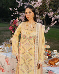 Zevk | Flora Festive Lawn | LIME -   Ladies Clothes -  Saira Saqlain
