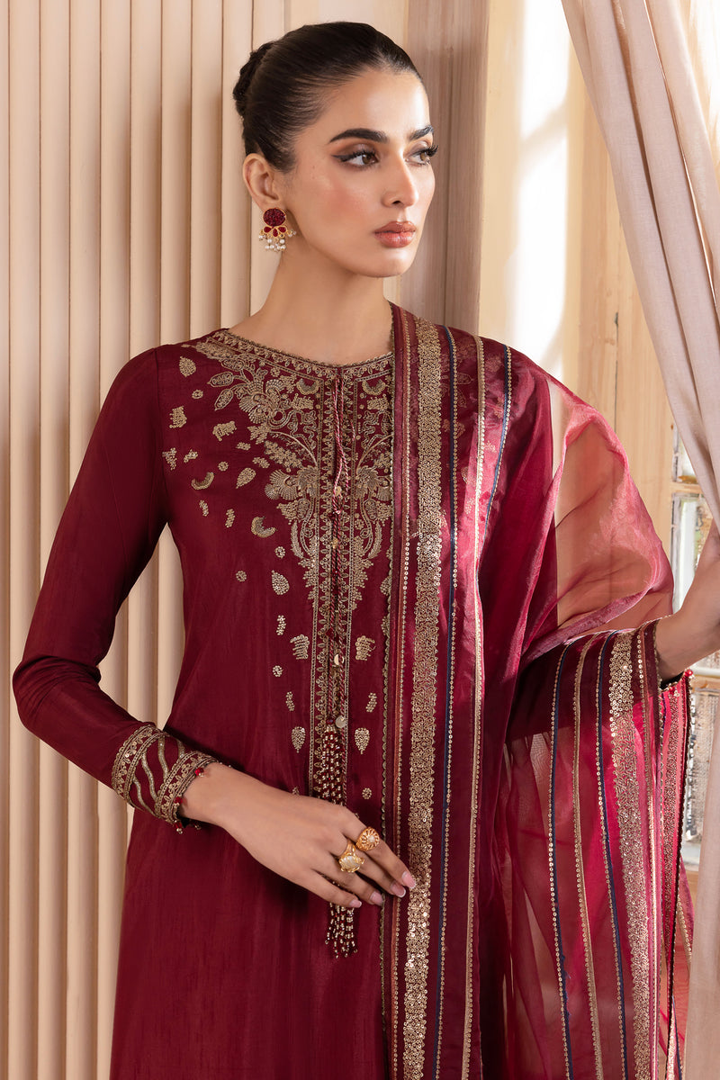 Jazmin | Formals Collection | RAW SILK UR-7016 - Saira Saqlain