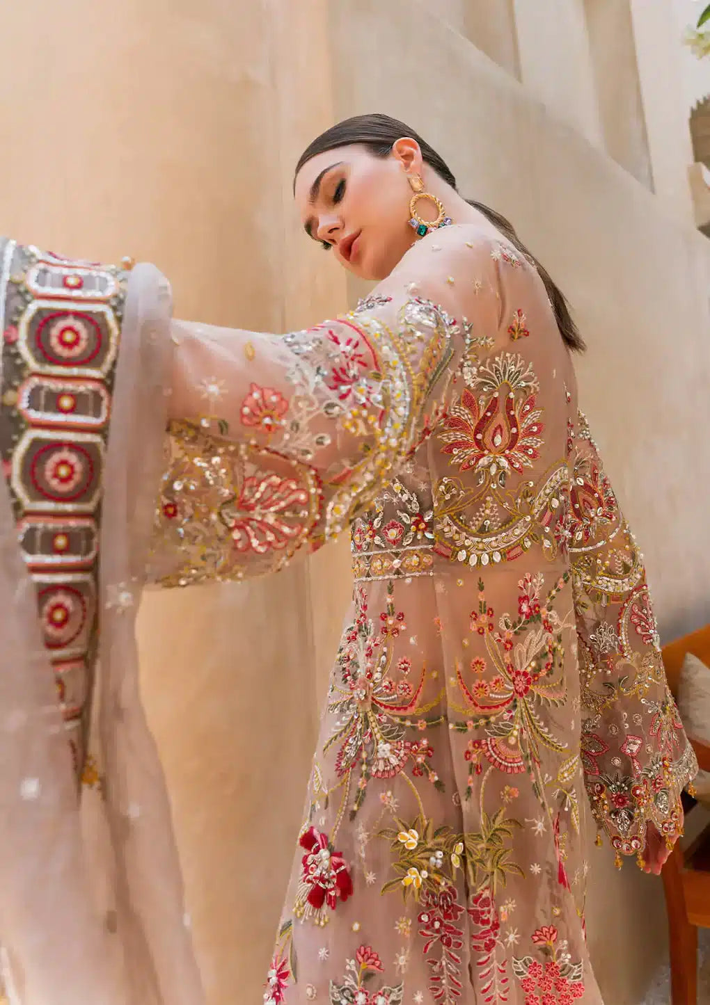 Elaf Premium | Evara Wedding 23 | EEB-01 FEZ - Saira Saqlain