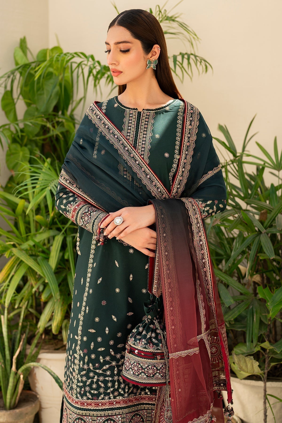 Jazmin | Irish Lawn SS 24 | D9 - Saira Saqlain