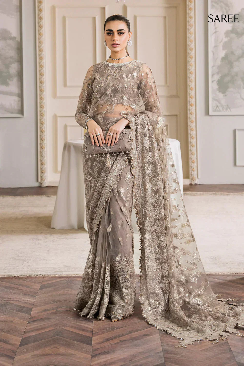 Baroque | Chantelle Embroidered Collection | CH12-06 - Saira Saqlain