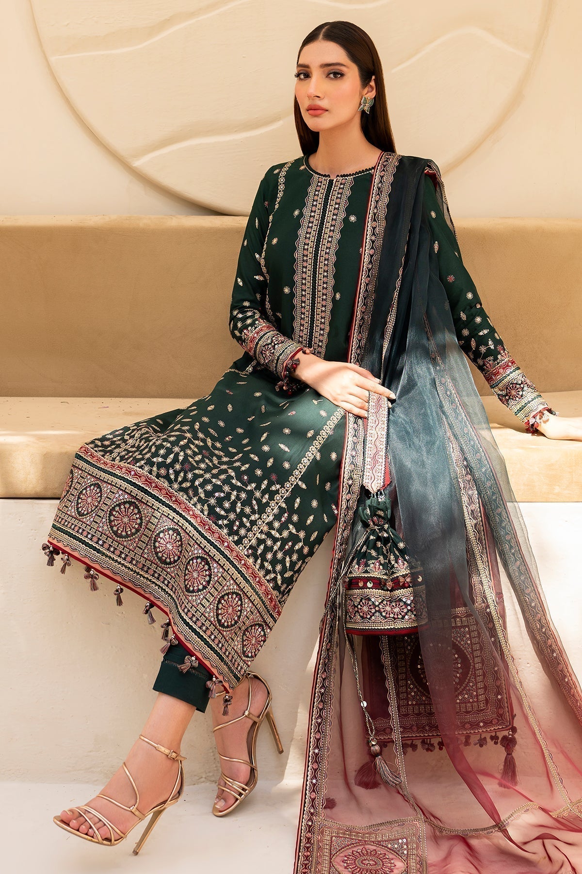 Jazmin | Irish Lawn SS 24 | D9 - Saira Saqlain