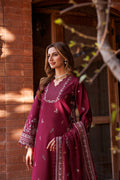 Farasha | Dastoor Embroidered Lawn SS24 | RUBY GLAM - Saira Saqlain