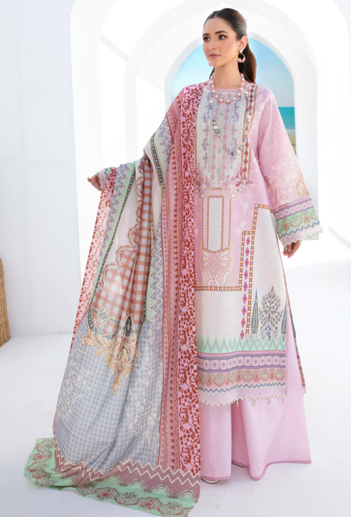 Humdum | Saira Bano Lawn 24 | D08 - Saira Saqlain