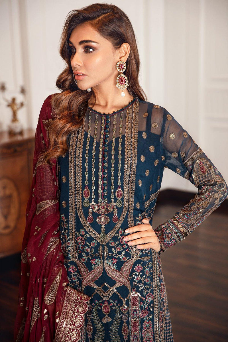 Jazmin | Formals Collection | CHIFFON UC-3049 - Saira Saqlain