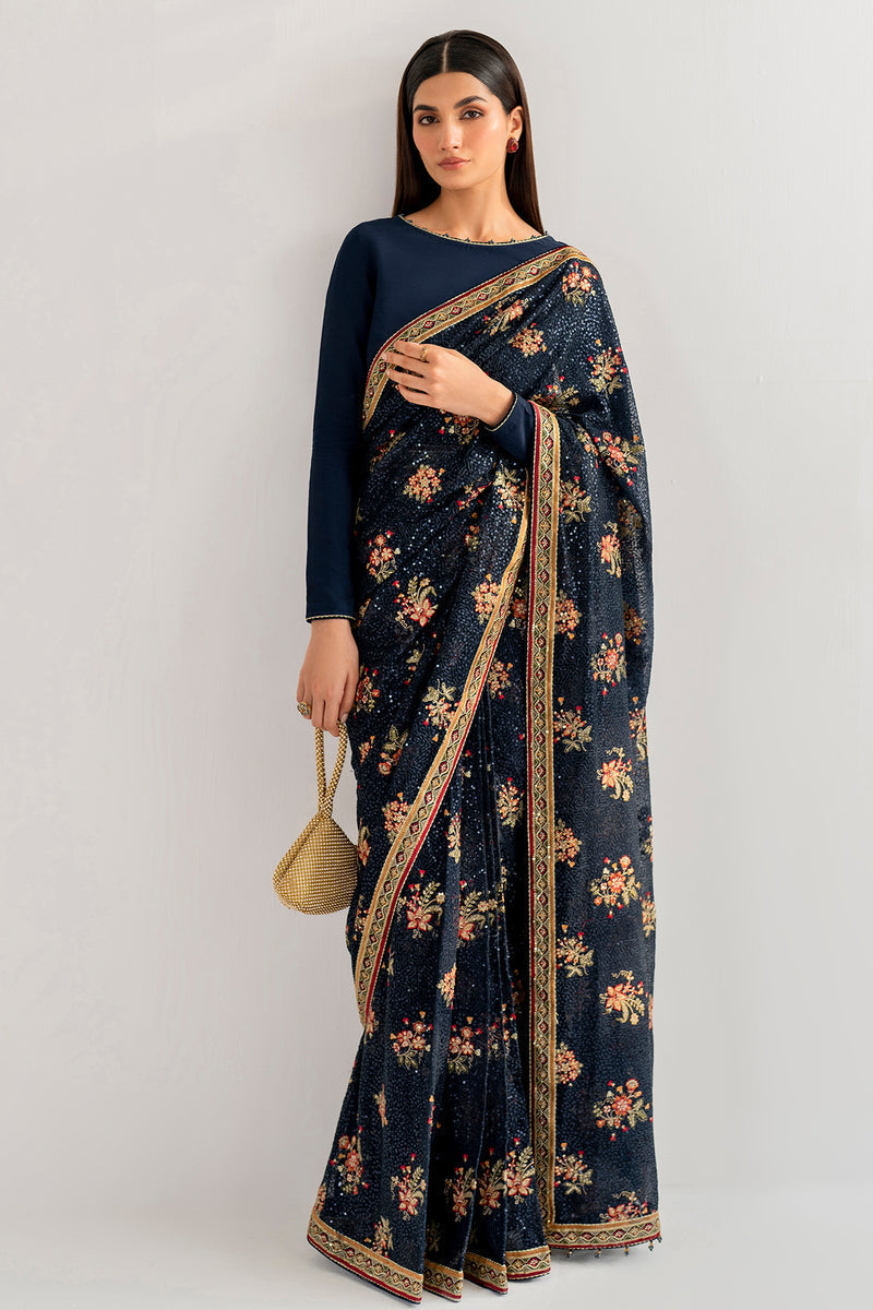 Jazmin | Formals Collection | Raw Silk UR-7025 - Saira Saqlain