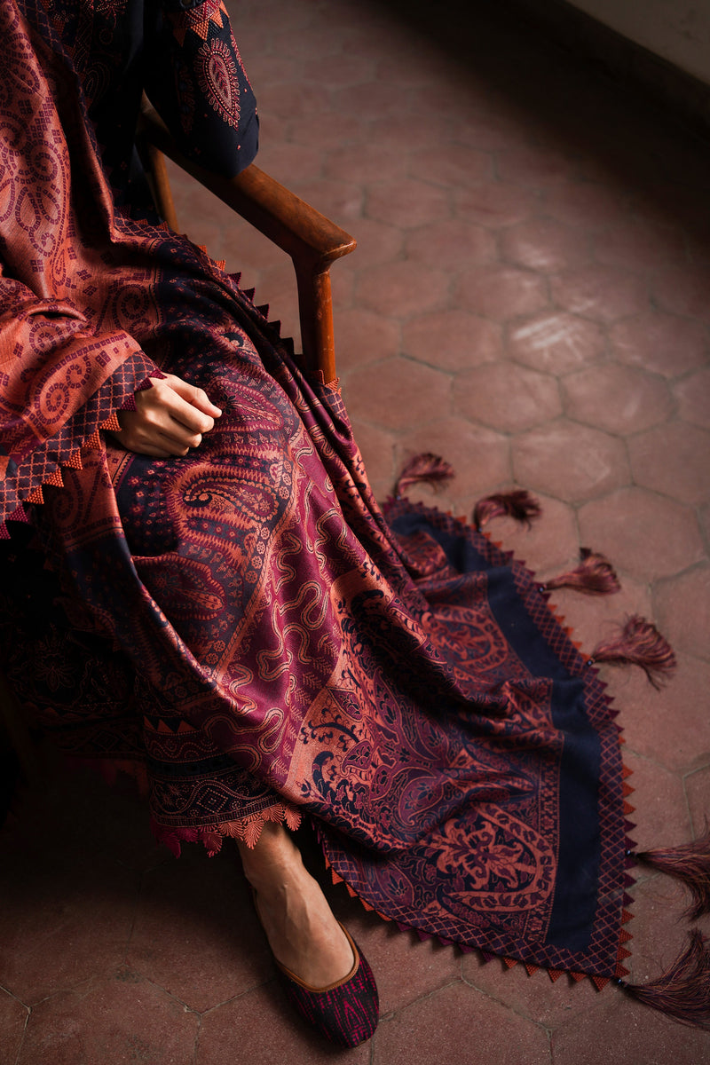 Jazmin | Winter Edition 24 | SLUB KHADDAR UW-0074 - Saira Saqlain