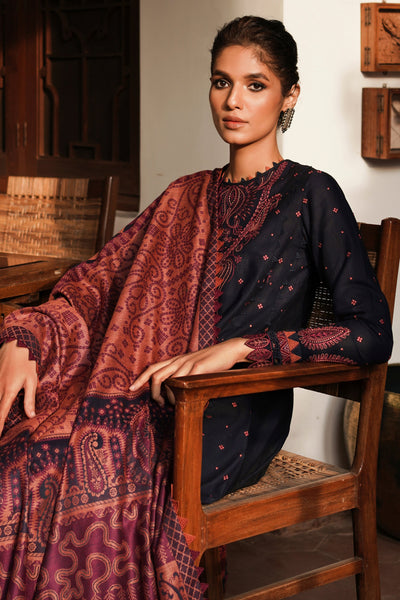 Jazmin | Winter Edition 24 | SLUB KHADDAR UW-0074 - Saira Saqlain