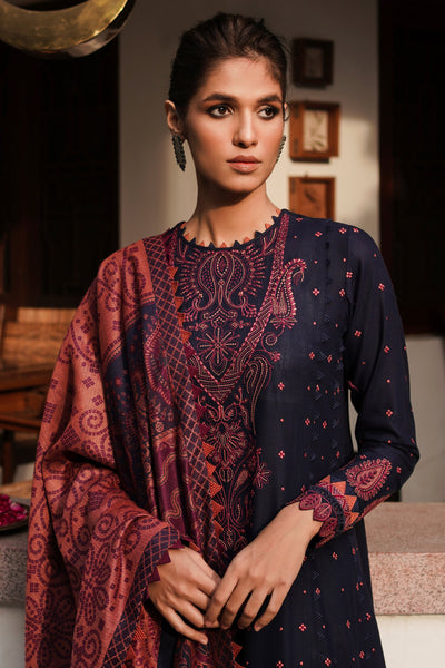 Jazmin | Winter Edition 24 | SLUB KHADDAR UW-0074 - Saira Saqlain