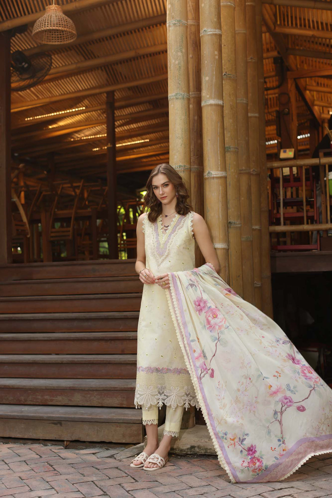 Noor by Saadia Asad | Eid Luxe Printedkari | D9-A -   Ladies Clothes -  Saira Saqlain