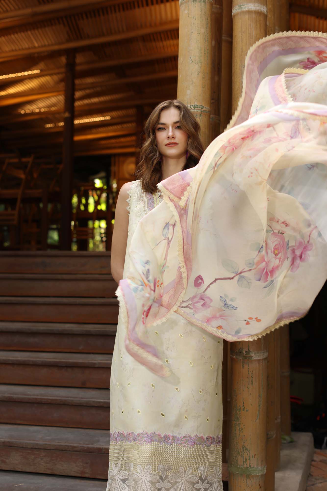 Noor by Saadia Asad | Eid Luxe Printedkari | D9-A -   Ladies Clothes -  Saira Saqlain