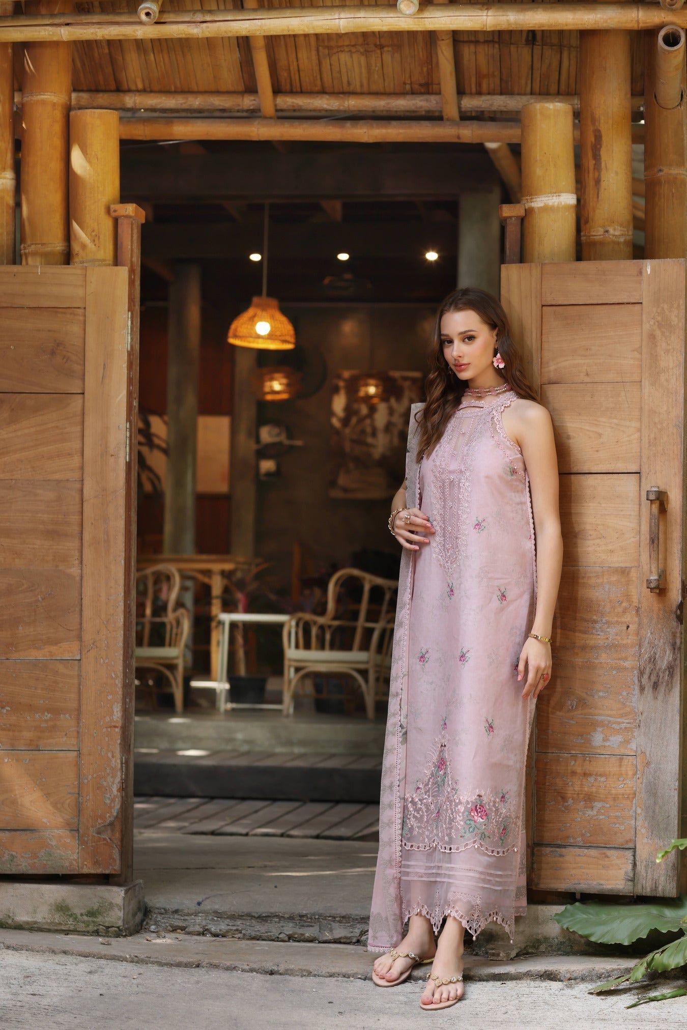 Noor by Saadia Asad | Eid Luxe Printedkari | D2-B -   Ladies Clothes -  Saira Saqlain