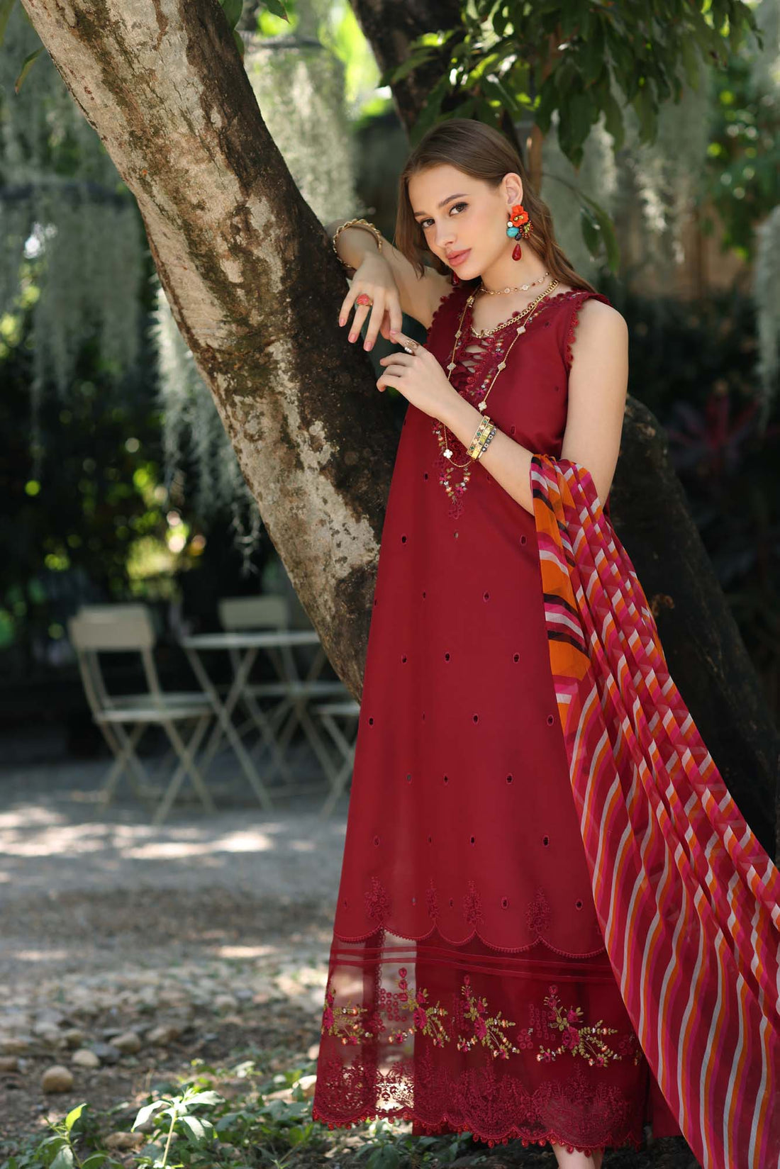 Noor by Saadia Asad | Eid Luxe Printedkari | D3-B -   Ladies Clothes -  Saira Saqlain