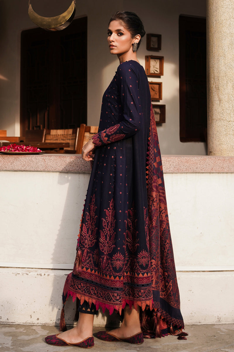 Jazmin | Winter Edition 24 | SLUB KHADDAR UW-0074 - Saira Saqlain