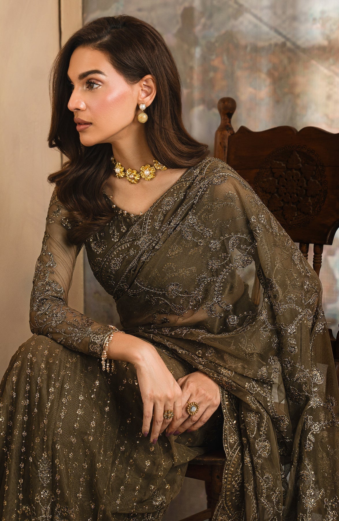 Zarif | Emirah Formals | ZEF 07 JAZAB - Saira Saqlain