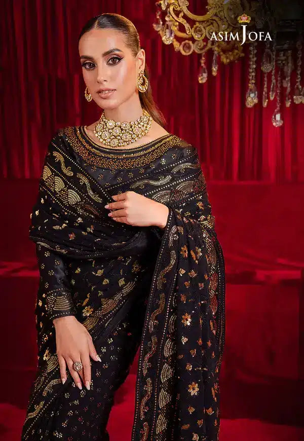 Asim Jofa | Bekhudi Luxury Chiffon 23 | AJBK-03 - Saira Saqlain