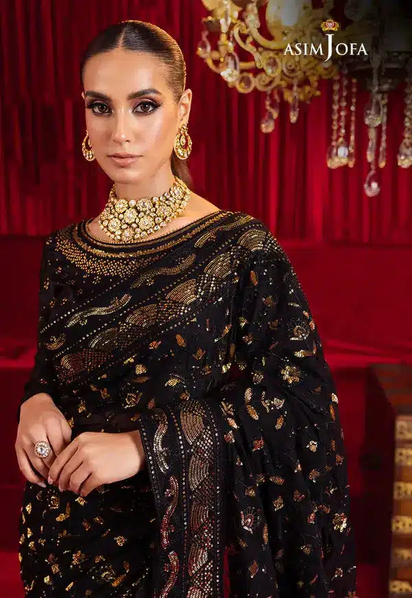 Asim Jofa | Bekhudi Luxury Chiffon 23 | AJBK-03 - Saira Saqlain