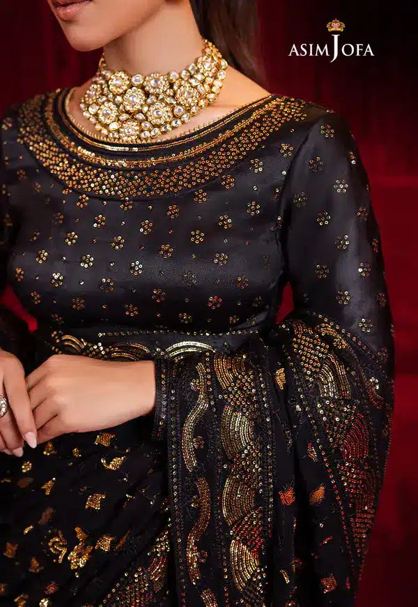 Asim Jofa | Bekhudi Luxury Chiffon 23 | AJBK-03 - Saira Saqlain