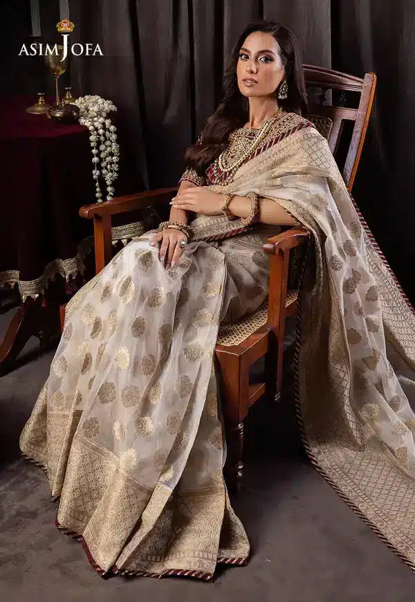 Asim Jofa | Bekhudi Luxury Chiffon 23 | AJBK-04 - Saira Saqlain