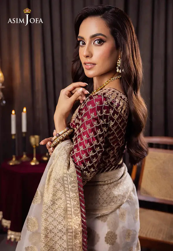 Asim Jofa | Bekhudi Luxury Chiffon 23 | AJBK-04 - Saira Saqlain