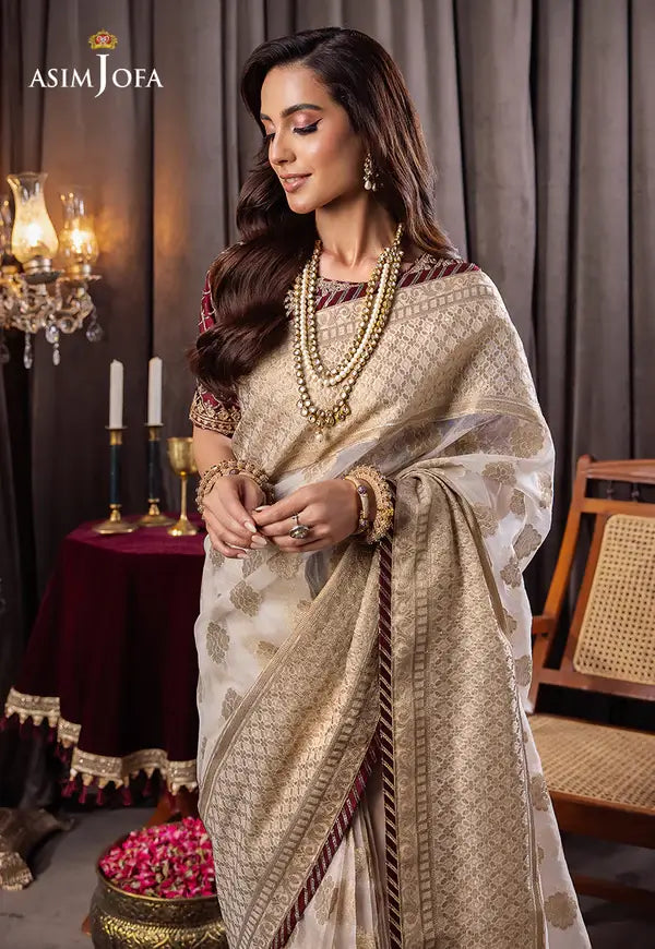 Asim Jofa | Bekhudi Luxury Chiffon 23 | AJBK-04 - Saira Saqlain