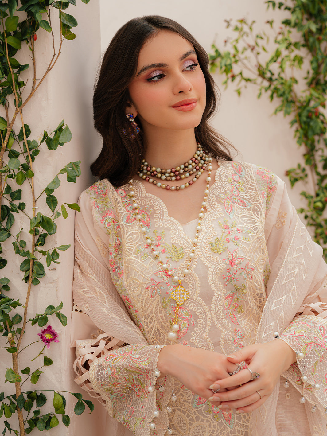 Mahnur | Allenura Luxury Lawn 24 | ALLORA - Saira Saqlain