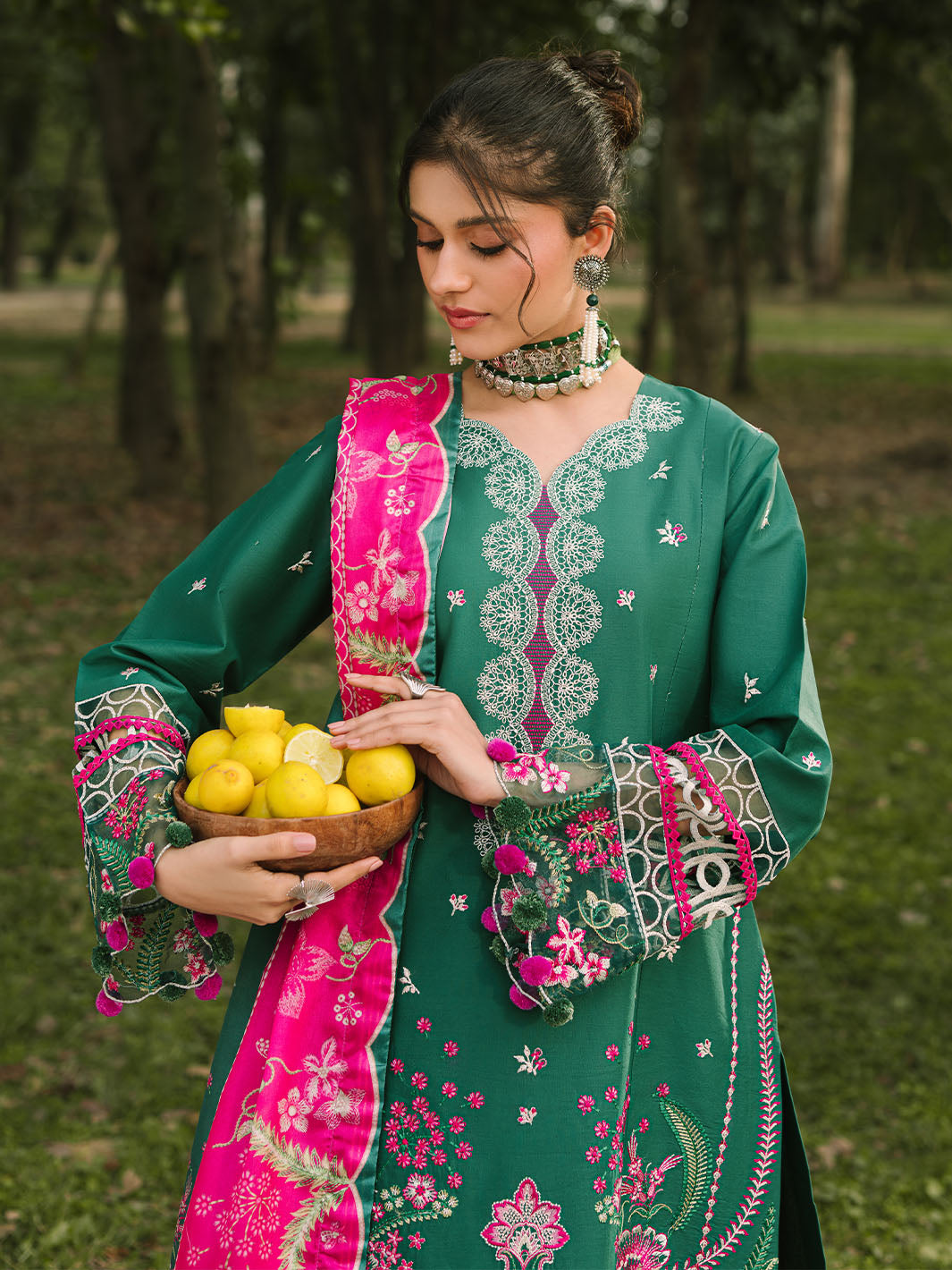 Mahnur | Dahlia Luxury Lawn 25 | Ara -   Ladies Clothes -  Saira Saqlain