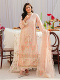 Mahnur | Allenura Luxury Lawn 24 | AZURE - Saira Saqlain