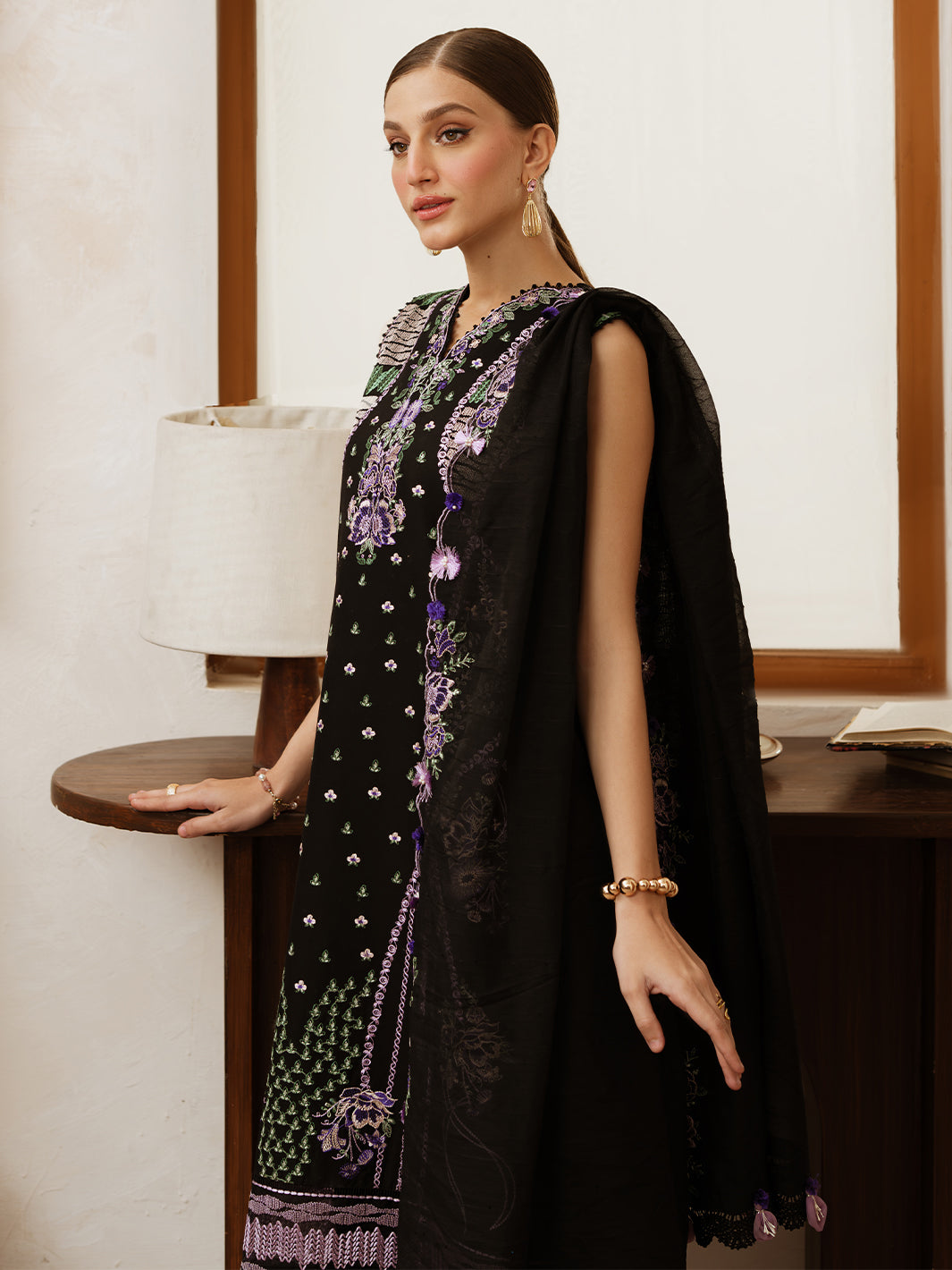 Mahnur | Florence Luxury Lawn 25 | AALEEN -   Ladies Clothes -  Saira Saqlain